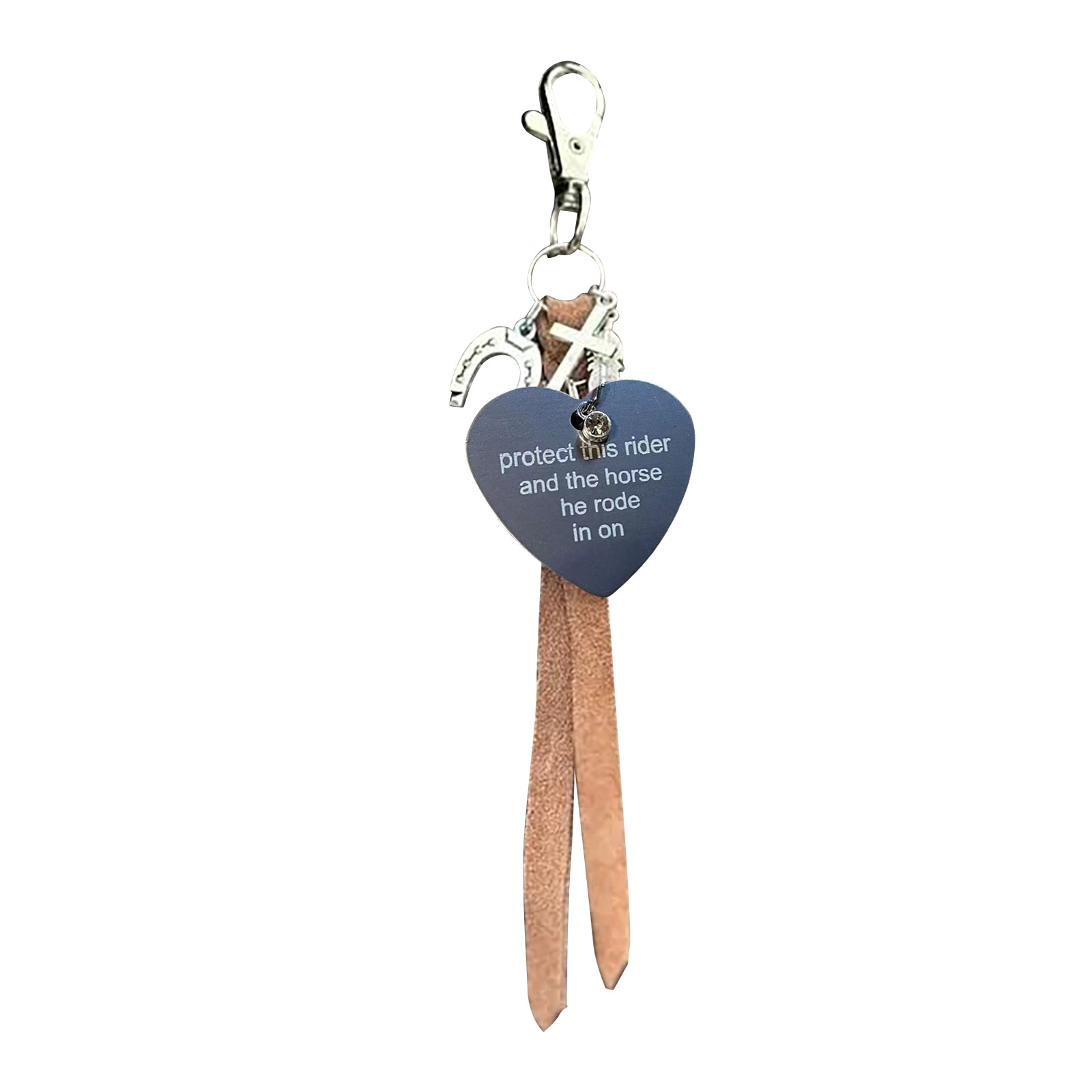 Sumllary Send Blessings To Saddle Ornaments Saddle Heart Ornaments Hanging Beads Work Garland Form with Ties Tray with Speaker 90s Earrings Cake Toppers String Vintage Metal Easter Rose Garland